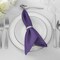 Lann's Linens Set of 144 Cloth Dinner Napkins, 20-inch Polyester Napkins, Washable and Reusable Fabric for Weddings, Hotels, Restaurants